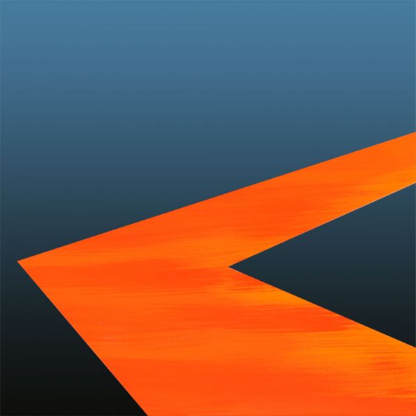 Floating Piers Nr.3 - 30 x 30 cm - 5 mm Acrylglas - Hinterglasmalerei und Digitaldruck no-img