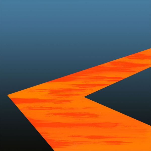 Floating Piers Nr.4 - 30 x 30 cm - 5 mm Acrylglas - Hinterglasmalerei und Digitaldruck no-img