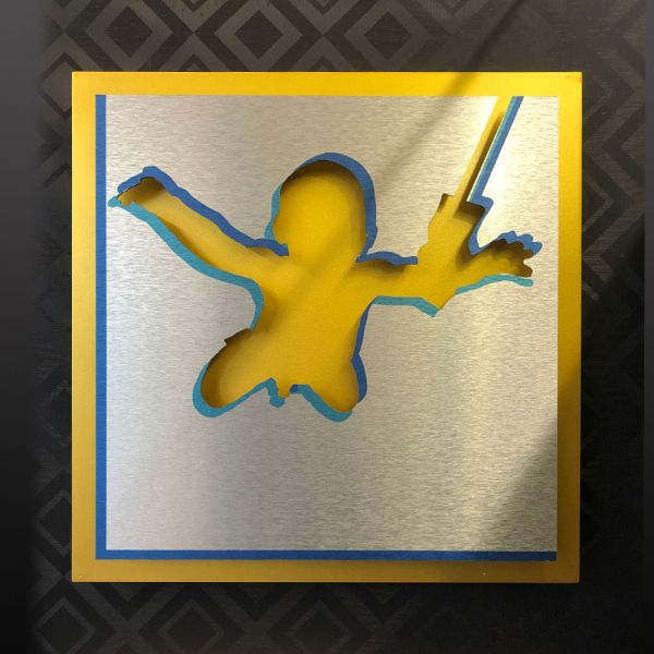 Nirvana - Nevermind - 50 x 50 cm Nirvana - Nevermind - 50 x 50 cm
